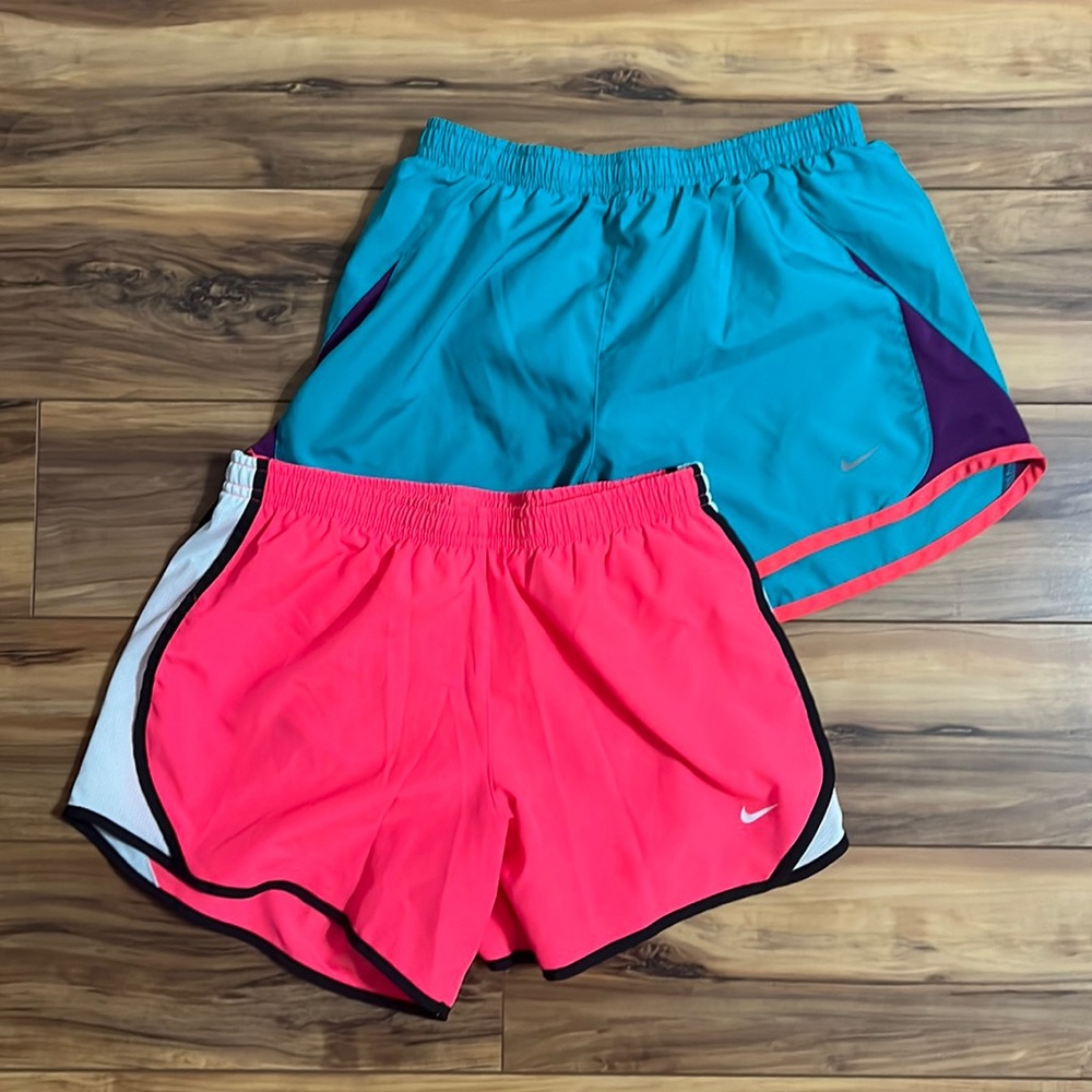 Girls Nike Tempo Shorts Lot of 2 Size L